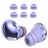 Silicone Earbuds Anti slip Anti lost Comfortable Ear Caps Compatible For Samsung Galaxy Buds Pro Pair of black SML