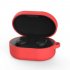 Silicone Earphone Case Cover for Xiaomi Redmi Airdots TWS Headphone Sports Bluetooth Earphone Case with Hook gray