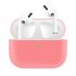 Silicone Earphone Case For Airpods Pro Shockproof Cases For Apple Bluetooth Headset Protective Cover Pine needle green