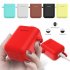 Silicone Earphone Case for Xiaomi Airdots Pro Air Wireless Headset Protective Case For Xiaomi Air TWS Headset Accessories light yellow