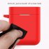 Silicone Earphone Case for Xiaomi Airdots Pro Air Wireless Headset Protective Case For Xiaomi Air TWS Headset Accessories black