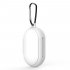 Silicone Earphones  Storage  Box Protection Cover Case Pouch With Buckle Compatible For Samsung Galaxy Buds  black  with hook 