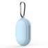 Silicone Earphones  Storage  Box Protection Cover Case Pouch With Buckle Compatible For Samsung Galaxy Buds  black  with hook 