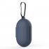 Silicone Earphones  Storage  Box Protection Cover Case Pouch With Buckle Compatible For Samsung Galaxy Buds  black  with hook 