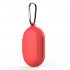 Silicone Earphones  Storage  Box Protection Cover Case Pouch With Buckle Compatible For Samsung Galaxy Buds  black  with hook 