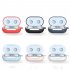 Silicone Earphones  Storage  Box Protection Cover Case Pouch With Buckle Compatible For Samsung Galaxy Buds  black  with hook 
