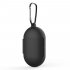 Silicone Earphones  Storage  Box Protection Cover Case Pouch With Buckle Compatible For Samsung Galaxy Buds  black  with hook 