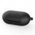 Silicone Earphones  Storage  Box Protection Cover Case Pouch With Buckle Compatible For Samsung Galaxy Buds  black  with hook 
