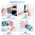 Silicone Finger Strengthener 3 Levels Resistances 40lb 60lb 75lb Finger Exerciser Recovery Physical Equipment blue