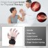 Silicone Finger Strengthener 3 Levels Resistances 40lb 60lb 75lb Finger Exerciser Recovery Physical Equipment blue