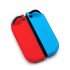 Silicone Handle Cover Non slip Drop resistant Protective Sleeve Compatible For Nintendo Switch Joycon GNS 253 001   Blue Red
