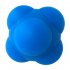 Silicone Hexagonal Reaction Ball Agility Coordination Reflex Exercise Sports Fitness Training Ball blue