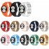 Silicone Integrated Watch Case Band Bracelet Cover Strap 40mm   44mm Compatible For Samsung Galaxy Watch4 transparent pink 44MM
