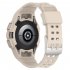 Silicone Integrated Watch Case Band Bracelet Cover Strap 40mm   44mm Compatible For Samsung Galaxy Watch4 transparent pink 44MM