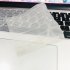 Silicone  Keyboard  Cover  Case Flat laying Transparent Clear Protecter Film 14 inch 15 6 inch Universal Film 14 inch universal