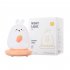 Silicone Led Night Light 1200mah Lithium Battery Cute Animal Bedroom Bedside Table Lamp for Kids Room panda