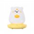 Silicone Led Night Light 1200mah Lithium Battery Cute Animal Bedroom Bedside Table Lamp for Kids Room panda