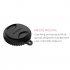 Silicone Lens Protective Cap For Insta 360 One R Leica One Inch Wide Angle Lens black