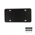 Silicone License Plate Frame License Plate Frames Holders with Drainage Holes for American Car Licenses blue