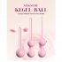 Silicone Magnetic kegels Balls Egg Smart Ball Vaginal Tighten Exercise Machine Vibrator Ball Sex Toys for Womens Pink L