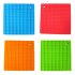Silicone Pot Holders  Set of 1   Silicone Multi Purpose Hot Pads Heat Resistant to446   F  Non slip  Insulation  Durable  Flexible Trivet for Table Kitchen  gree