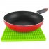 Silicone Pot Holders  Set of 1   Silicone Multi Purpose Hot Pads Heat Resistant to446   F  Non slip  Insulation  Durable  Flexible Trivet for Table Kitchen  Oran