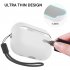 Silicone Protective Case 1 2mm Ultra thin Split Cover With Lanyard Protector Compatible For Airpods Pro 2 White