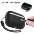 Silicone Protective Case 1 2mm Ultra thin Split Cover With Lanyard Protector Compatible For Airpods Pro 2 White