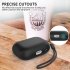 Silicone Protective Case 1 2mm Ultra thin Split Cover With Lanyard Protector Compatible For Airpods Pro 2 White