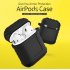 Silicone Protective Case Dustproof Portable Bluetooth Earphone Case for AirPods gray