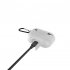 Silicone Protective Case For Airpods Pro 3 generation Earphone Protective Cover With Key Chain Lavender