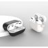 Silicone Protective Case For Airpods Pro 3 generation Earphone Protective Cover With Key Chain Lavender