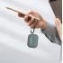 Silicone Protective Case For Airpods Pro 3 generation Earphone Protective Cover With Key Chain Lavender