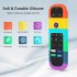 Silicone Protective Case Compatible For Roku Tv Series Universal Smart Remote Control Shockproof Protector Cover black