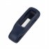 Silicone Protective Case Skin Clip Steel Clip Protector Holder Watch Cover Compatible For Fitbit Inspire3 black