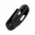 Silicone Protective Case Skin Clip Steel Clip Protector Holder Watch Cover Compatible For Fitbit Inspire3 black