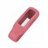 Silicone Protective Case Skin Clip Steel Clip Protector Holder Watch Cover Compatible For Fitbit Inspire3 black