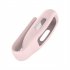 Silicone Protective Case Skin Clip Steel Clip Protector Holder Watch Cover Compatible For Fitbit Inspire3 black