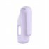 Silicone Protective Case Skin Clip Steel Clip Protector Holder Watch Cover Compatible For Fitbit Inspire3 black