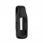 Silicone Protective Case Skin Clip Steel Clip Protector Holder Watch Cover Compatible For Fitbit Inspire3 black
