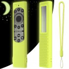 Silicone Protective Case Tv Remote Control Dustproof Cover Sleeve Compatible For Samsung BN59-01265A BN59-01357A BN59-01390A RMCSPB1FP1 Luminous green suit