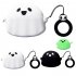 Silicone Protective Case Spooky Halloween Ghosts Design Dark Lighting Cover With Ring Compatible For AirPods 2nd Gen AirPods Pro luminous Airpods 3rd generation
