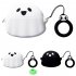 Silicone Protective Case Spooky Halloween Ghosts Design Dark Lighting Cover With Ring Compatible For AirPods 2nd Gen AirPods Pro luminous Airpods 3rd generation