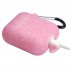 Silicone Protective Case for Airpods Anti drop Anti Scratch Starry Sky Design Pink