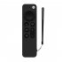 Silicone Protective Cover Suitable For Apple 2021 Tv Siri 4k Remote Control Silicone Anti slip Dust proof Protective Case Y31 Luminous Green