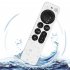 Silicone Protective Cover Suitable For Apple 2021 Tv Siri 4k Remote Control Silicone Anti slip Dust proof Protective Case Y31 Luminous Green