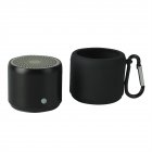 Silicone Protective Cover Bracket Mini Bluetooth Speaker Carrying Case Compatible For Ewa-a106pro black