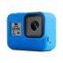 Silicone Protective Full Cover for GoPro Hero8 Camera with Lanyard Dust proof Shell Case  blue
