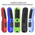 Silicone Protective Remote Control Cover Waterproof Case Compatible For Lg An mr21gc Mr21n 21ga Tv Remote Luminous blue