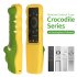 Silicone Protective Sleeve Crocodile shaped Cover Compatible For Samsung Smartone3 Generation Smart Tv Remote Control yellow   green